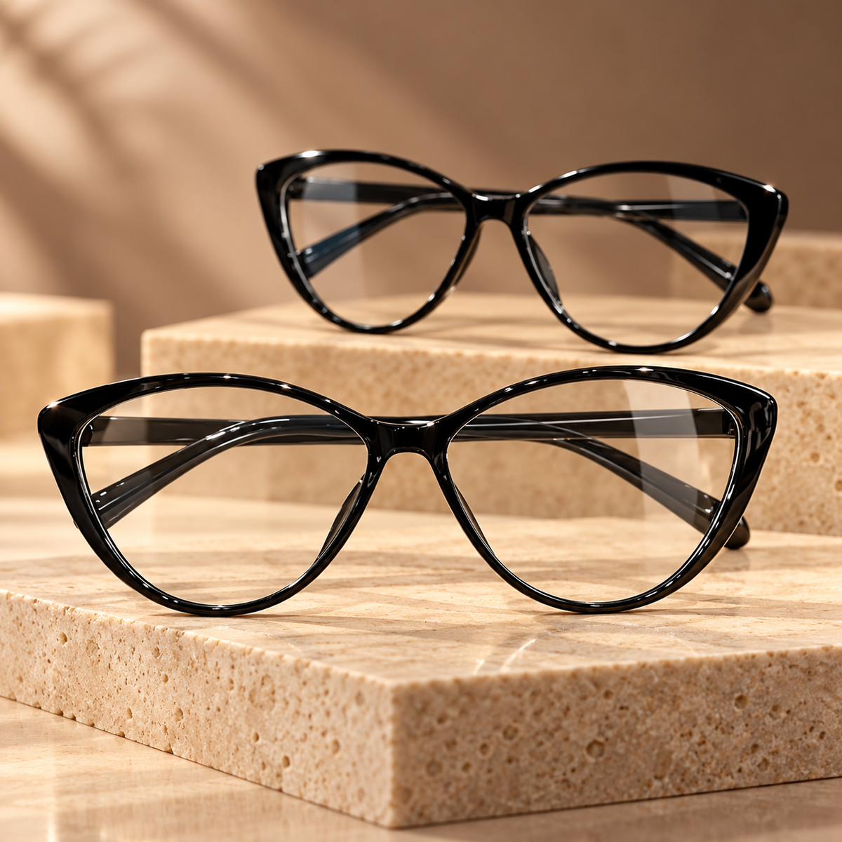 Women's LuxeView Retro Cat-Eye Glasses – Anti-Blue Light Fashion Frames