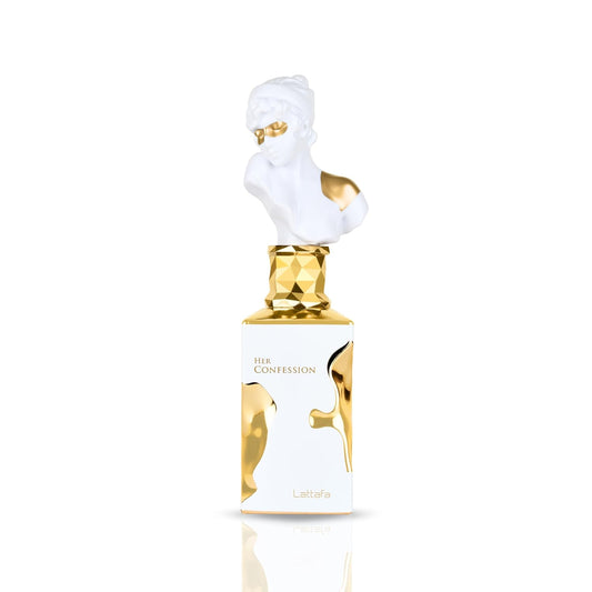 Lattafa Her Confession - Vanilla, Floral, Amber, Musk - Eau de Parfum Long-Lasting Fragrance for Women - 100 ml