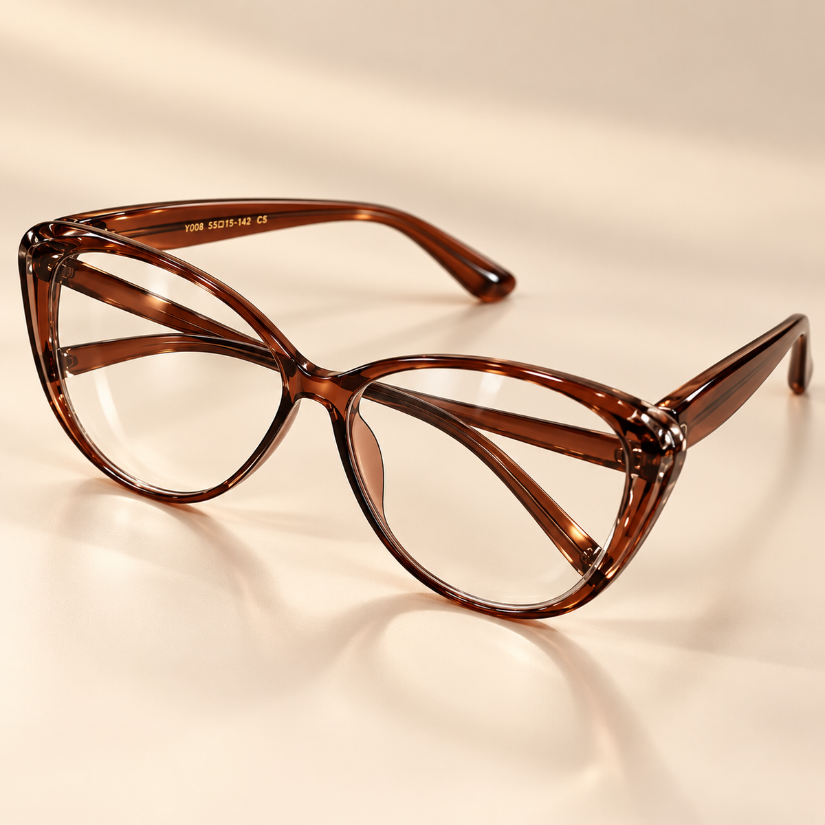 Women's LuxeView Retro Cat-Eye Glasses – Anti-Blue Light Fashion Frames