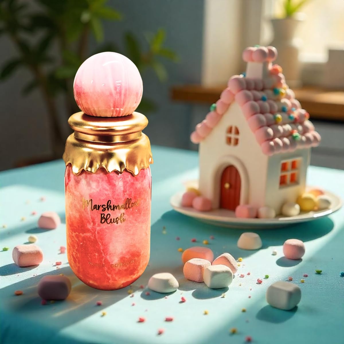 Paris Corner | Marshmallow Blush EDP | A Unique Gourmand Marshmallow Strawberry Perfume for Women | Long-Lasting Sweet Scent Fragrance for Daily Use - 100 mls
