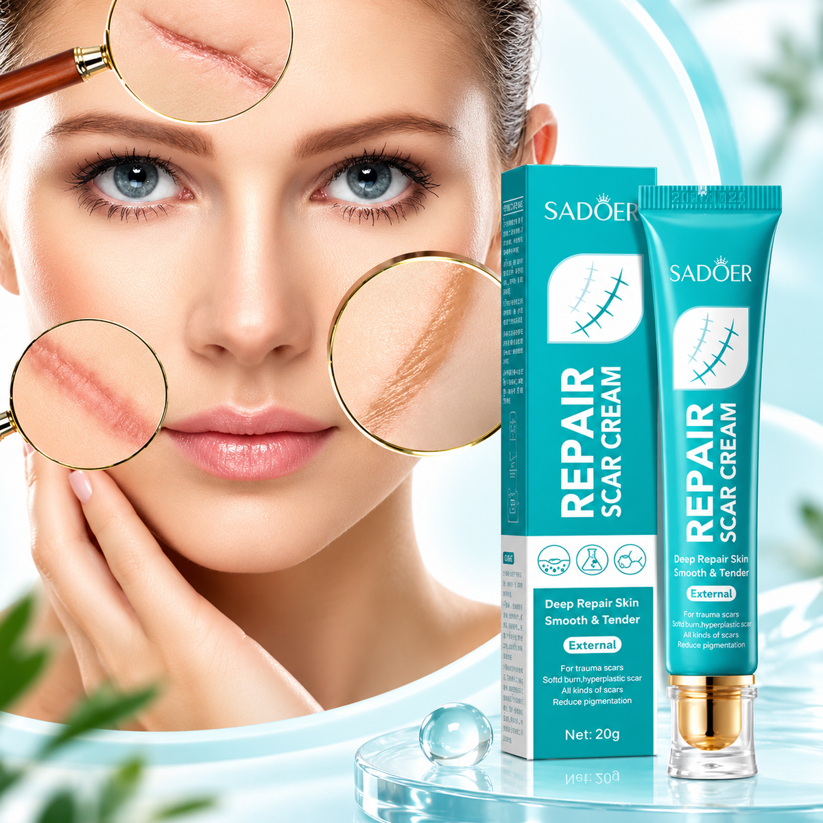 SADOER Scar Repair Cream - ( BUY 1 GET 1 FREE )