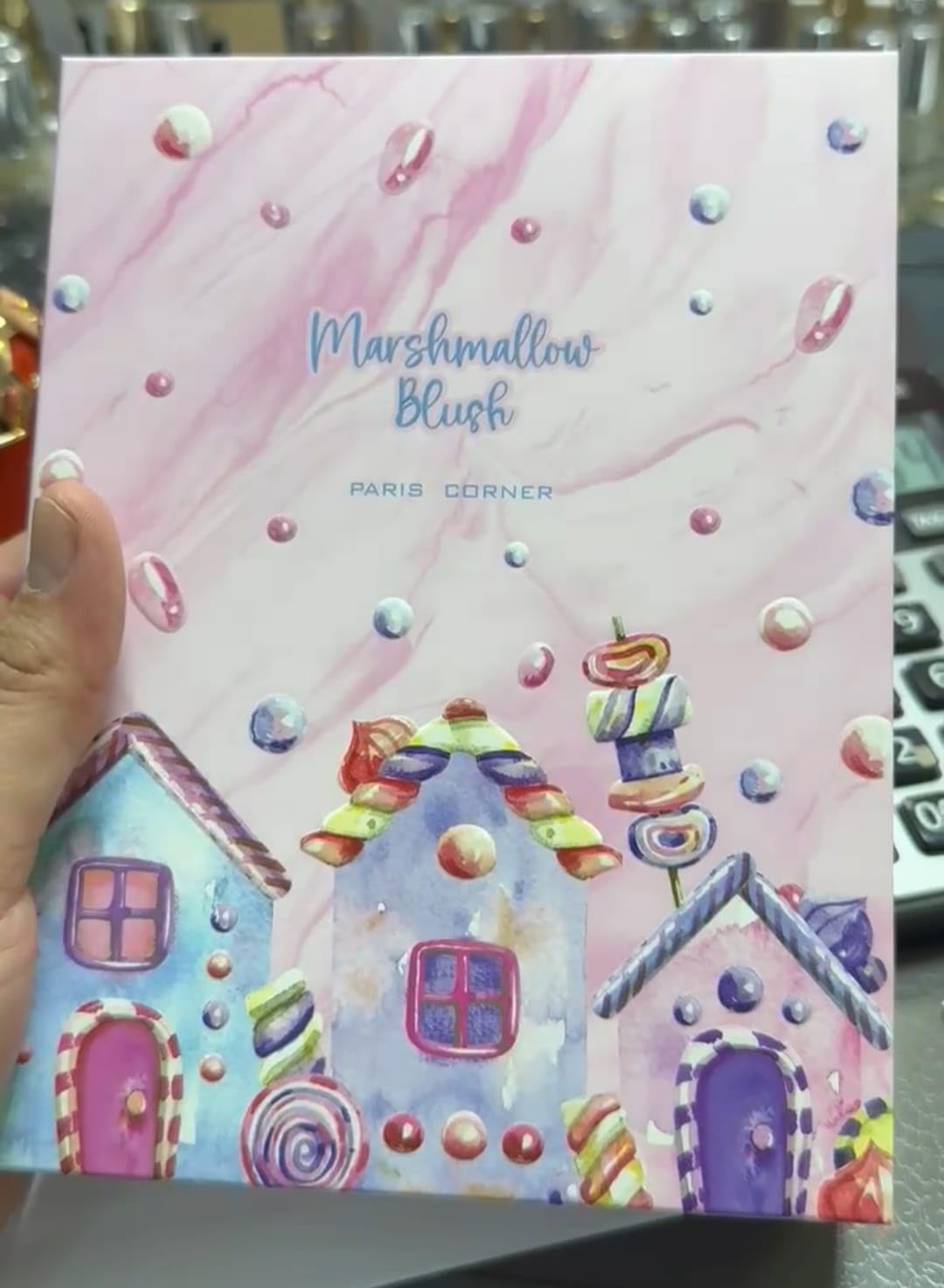 Paris Corner | Marshmallow Blush EDP | A Unique Gourmand Marshmallow Strawberry Perfume for Women | Long-Lasting Sweet Scent Fragrance for Daily Use - 100 mls